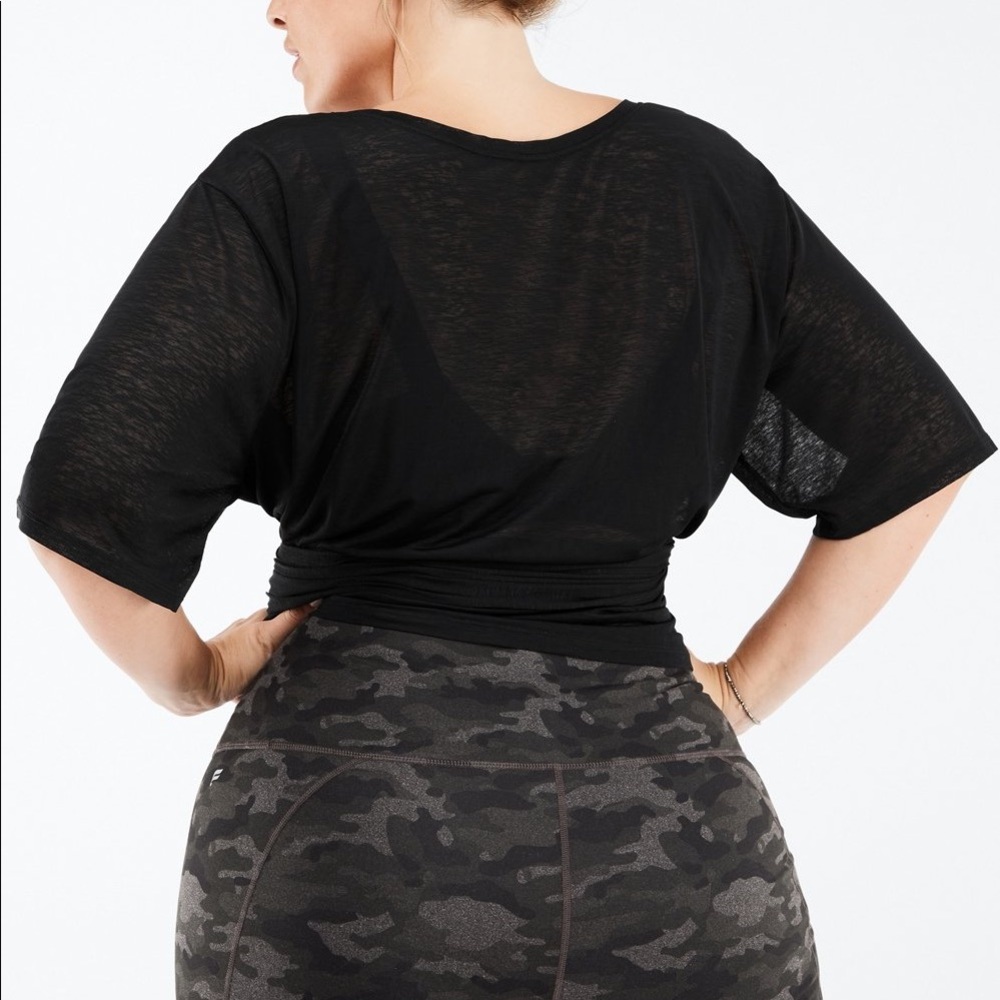 Fabletics Ryan Short-Sleeve Tie Up Tee